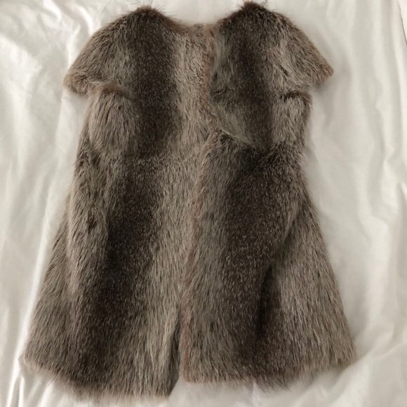 Real fur long vest - Picture 2 of 3